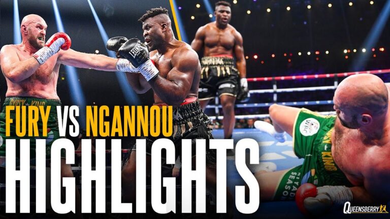 Tyson Fury vs Francis Ngannou fight highlights | The Battle of the Baddest | #RiyadhSeason
