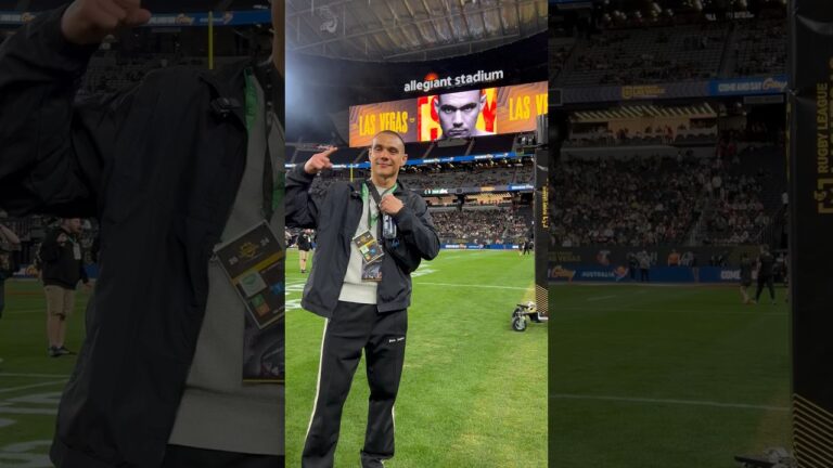 The #timtszyu take over continues in Las Vegas for #NRL with the #ssfcrabbitohs! #ThurmanTszyu