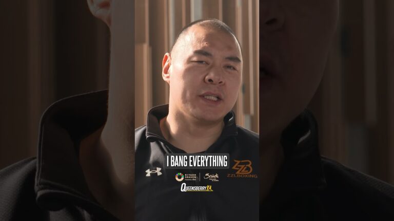 Zhilei Zhang has one simple message for Joe Parker ✉️😅