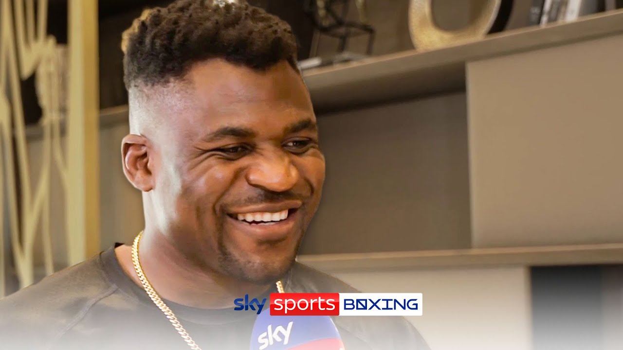 “If I land on anybody, I'll knock him out” 🥊 | Francis Ngannou on his fight against Anthony Joshua