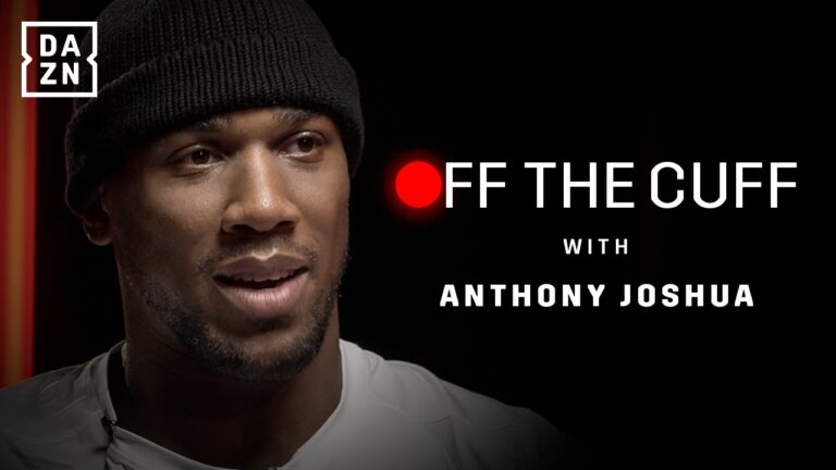 “If I Put Fury On His Arse I Wouldn't Let Him Get Up” – Off The Cuff With Anthony Joshua