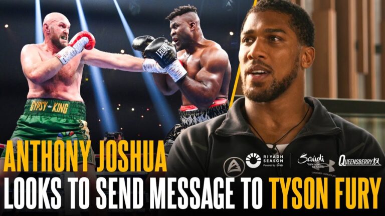 Anthony Joshua REVEALS Tyson Fury reason for Francis Ngannou fight & promises to mentally EXPOSE him