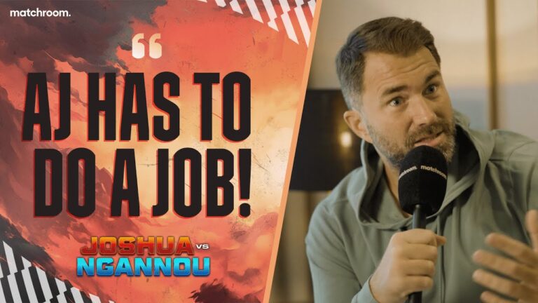 â€œNgannou Worries Me Vs Anthony Joshua!”- Eddie Hearn On Knockout Chaos
