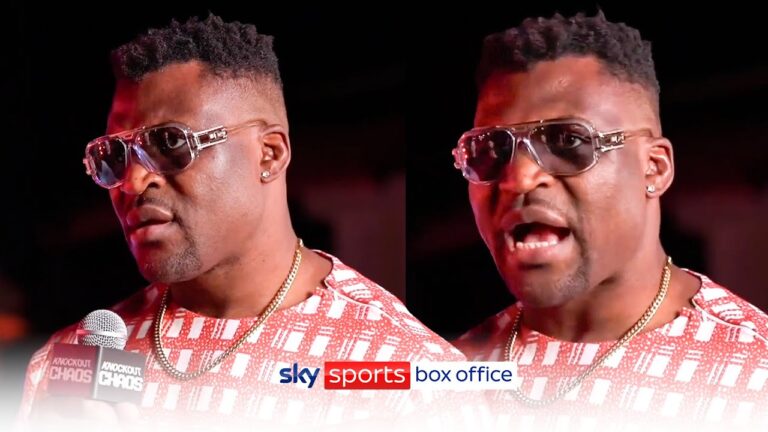 “I've lost that element of SURPRISE!” | Francis Ngannou on facing Anthony Joshua