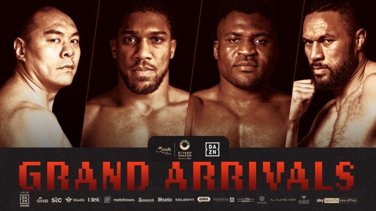 Anthony Joshua Vs Francis Ngannou: Knockout Chaos Grand Arrivals Live