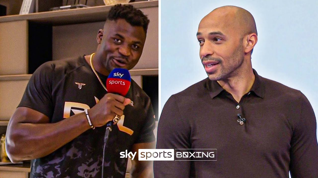 “I hope Joshua is not your friend” 😂 | Francis Ngannou has a message for Thierry Henry