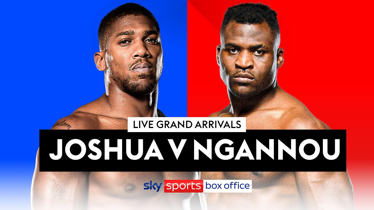 ANTHONY JOSHUA V FRANCIS NGANNOU! | Live Grand Arrivals