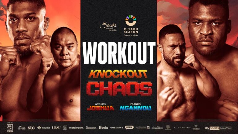 Anthony Joshua Vs Francis Ngannou: Knockout Chaos Workout