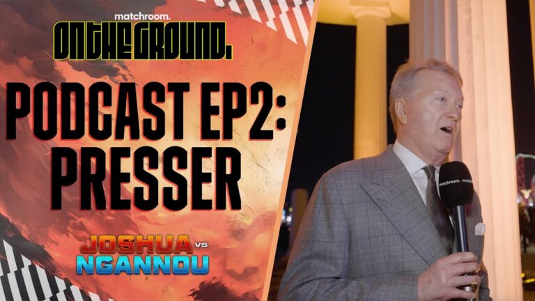 On The Ground: Anthony Joshua Vs Francis Ngannou Presser (Warren, Fury, Hearn & More)