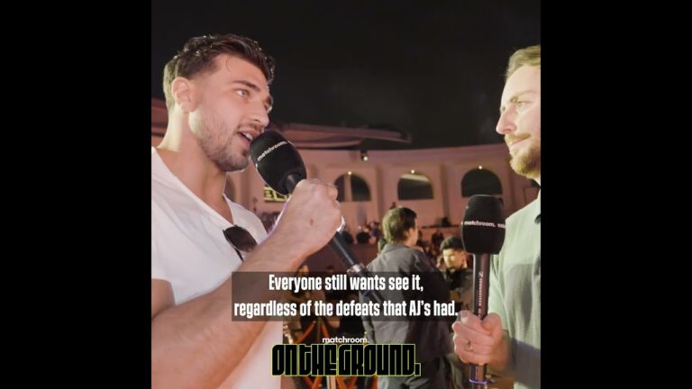 Tommy Fury Wants To See Tyson Fury Vs Anthony Joshua Next