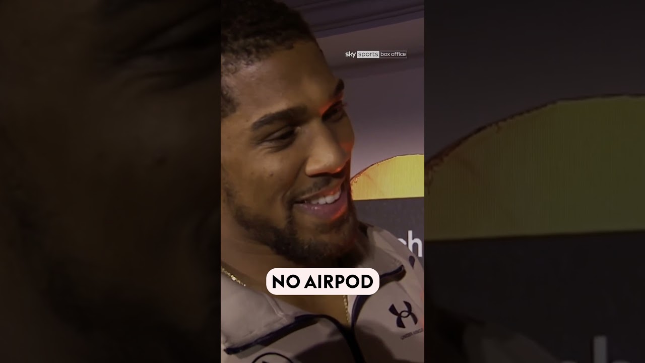 â€œI AM THE MAN! Iâ€™m Anthony Joshuaâ€ 😎 #JoshuaNgannou