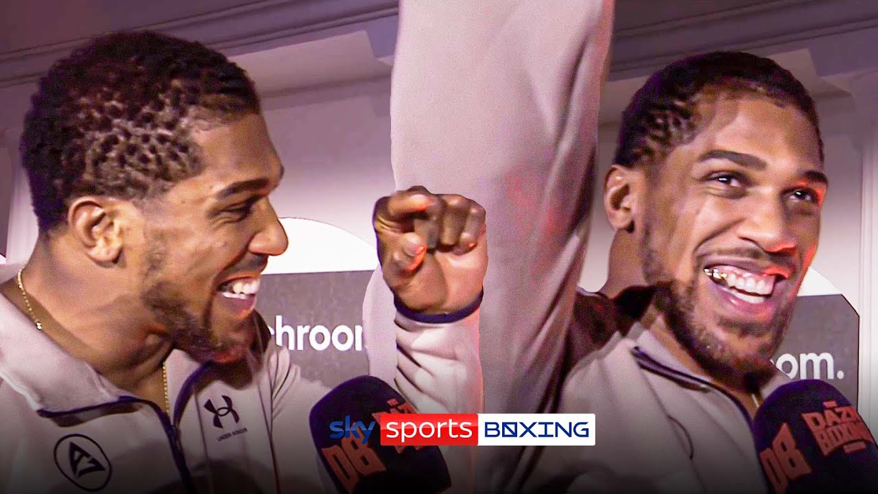 â€œI AM THE MAN! Iâ€™m Anthony Joshuaâ€ 😎| #JoshuaNgannou
