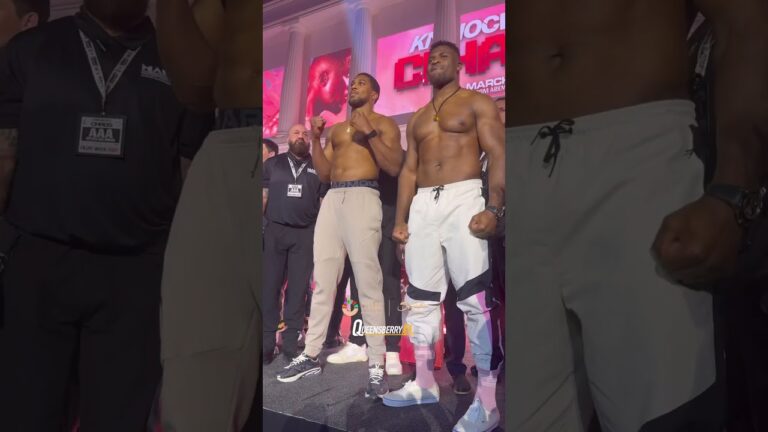 Anthony Joshua and Francis Ngannou are about to deliver Knockout Chaos 🧨😮‍💨