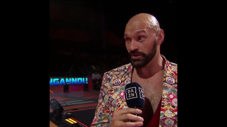Tyson Fury Breaks Down Anthony Joshua Vs Francis Ngannou 🍿