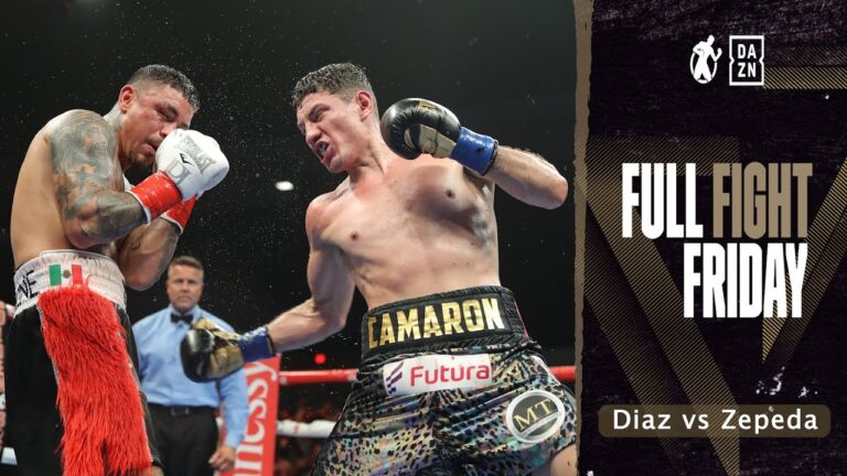 Full Fight | Joseph Diaz vs William Zepeda! Lethal Combos By 'El Camaron' vs JoJo Boxing! ((FREE))