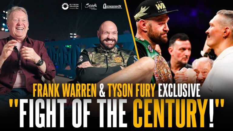 “Fight of the Century!” Tyson Fury & Frank Warren EXCLUSIVE | In-depth Undisputed Usyk fight preview