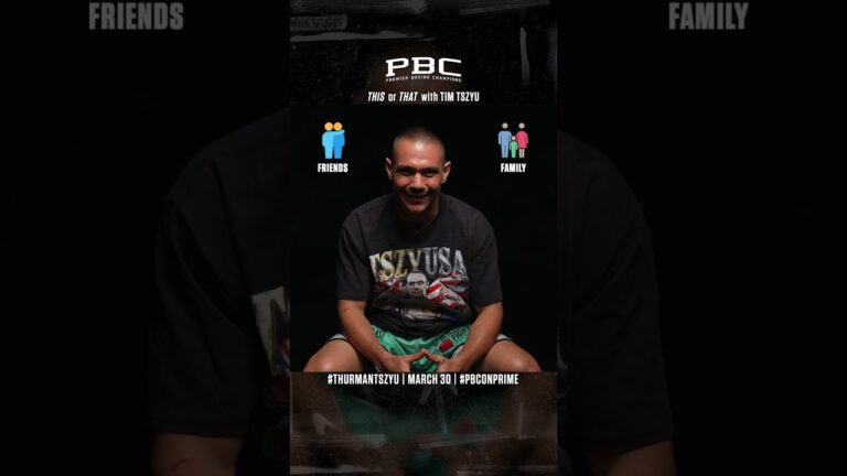 THIS or THAT with Tim Tszyu