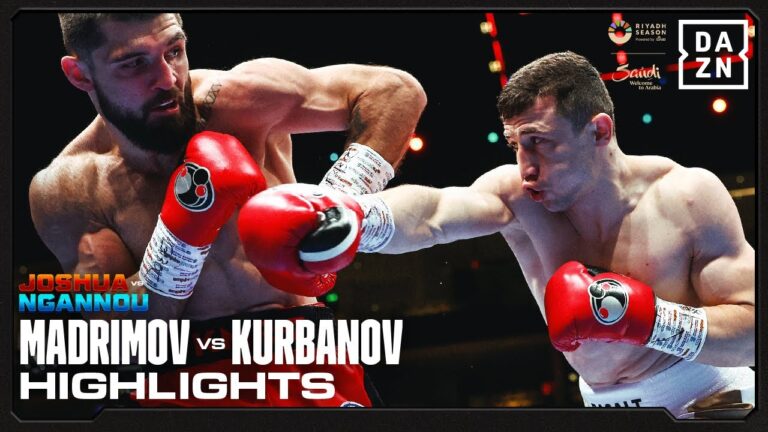 HIGHLIGHTS | Israil Madrimov vs. Magomed Kurbanov (Knockout Chaos)