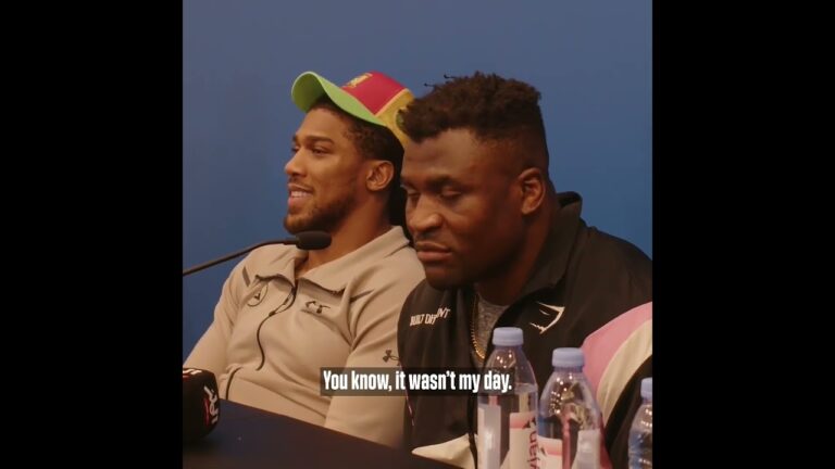 “Anthony Joshua Did What Tyson Fury Couldn't!” – Francis Ngannou