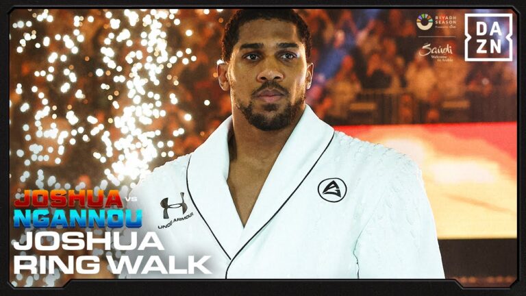 Anthony Joshua Ringwalks Are Unmatched 🔥