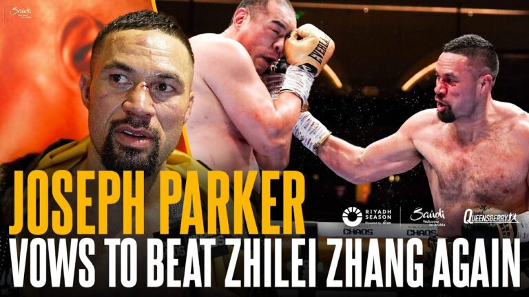 Emotional Joseph Parker vows to beat Zhilei Zhang AGAIN in even better fashion in their rematch 💥