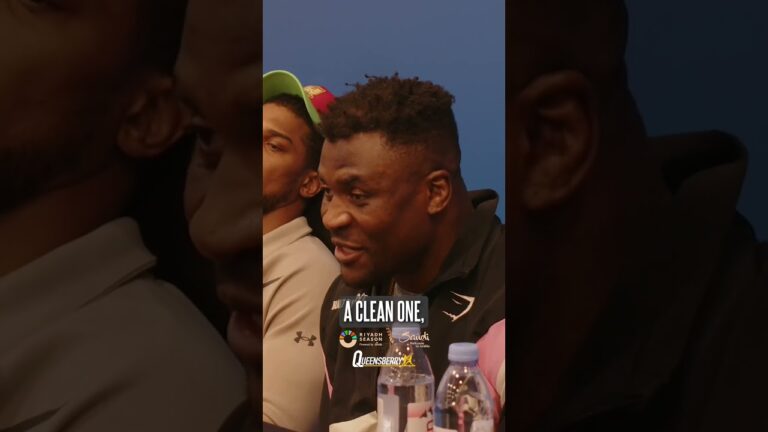 The AJ KO so cold that even Ngannou didnâ€™t see it coming 🥶 #joshuangannou #francisngannou