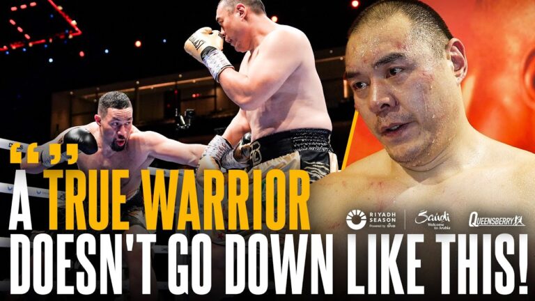 “A true warrior doesn't go down like this!” Zhilei Zhang insists he will take Joseph Parker rematch