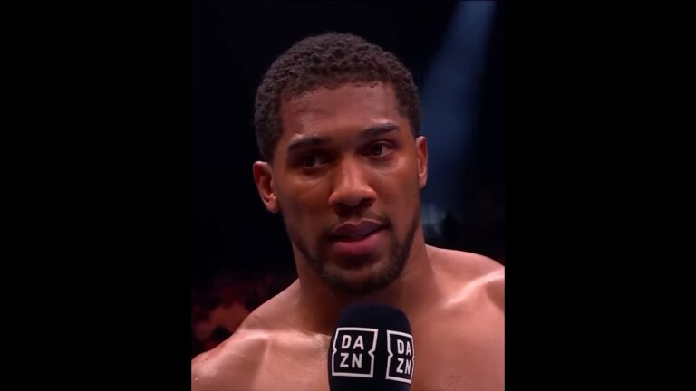 Anthony Joshua 💫 Always Striving To Improve