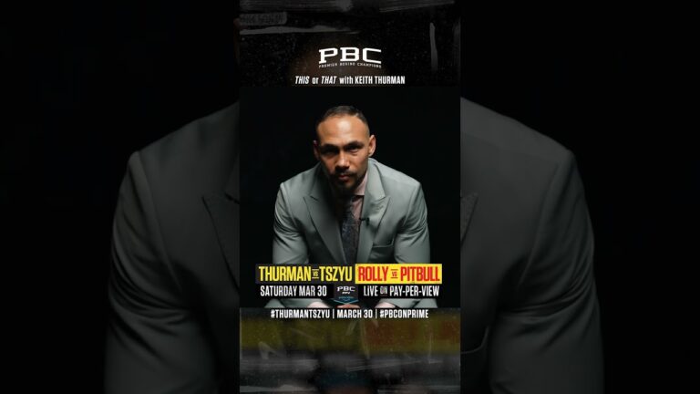 THIS or THAT with Keith “One Time” Thurman