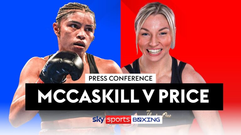 JESSICA MCCASKILL VS LAUREN PRICE! 🔥 | Launch Press Conference