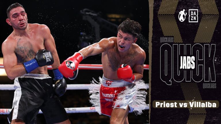 Quick Jabs | Eric Priest vs Ricardo Villalba! Priest In His Golden Boy Debut! Moving Up The Ranks!