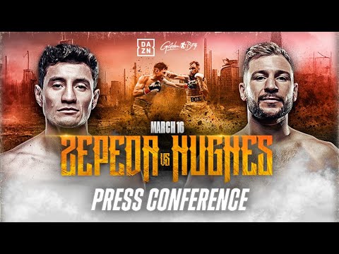 WILLIAM ZEPEDA VS. MAXI HUGHES PRESS CONFERENCE LIVESTREAM