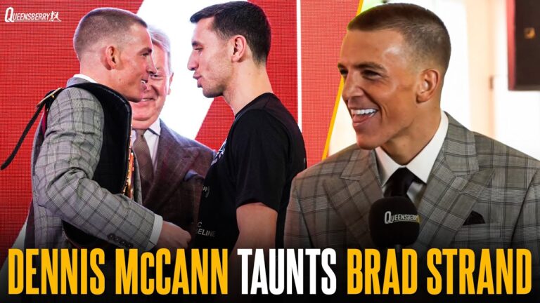 “You're getting it!” Dennis McCann taunts Brad Strand after SCARY new training & sparring 😮‍💨