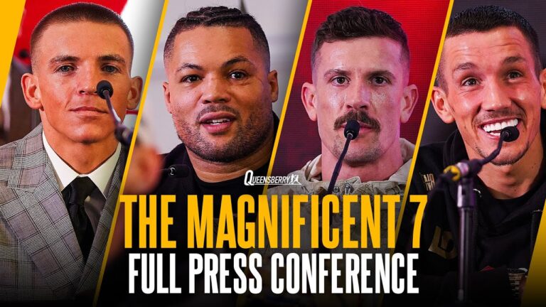 Nathan Heaney vs Brad Pauls & Joe Joyce vs Kash Ali press conference | Magnificent 7 final words