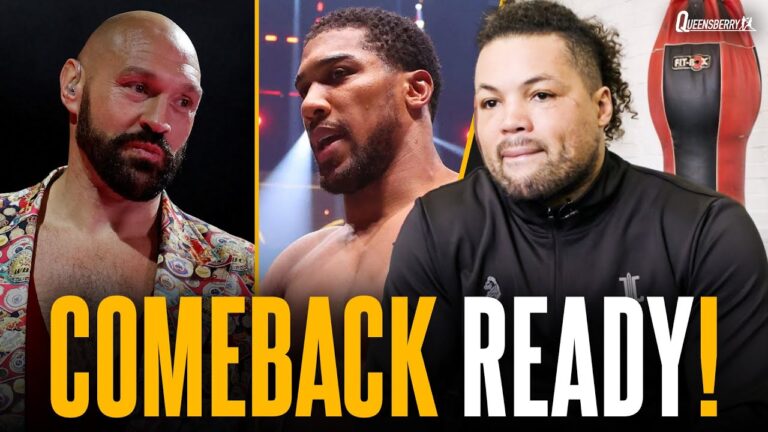 Joe Joyce INSPIRED by Parker redemption & eyes up heavyweight rise with potential Fury & AJ fights
