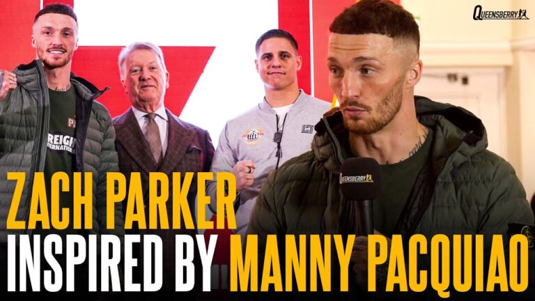 “Manny Pacquiao ain't I!” 🤬 A fired up Zach Parker relishes Tyron Zeuge test after Instagram goading