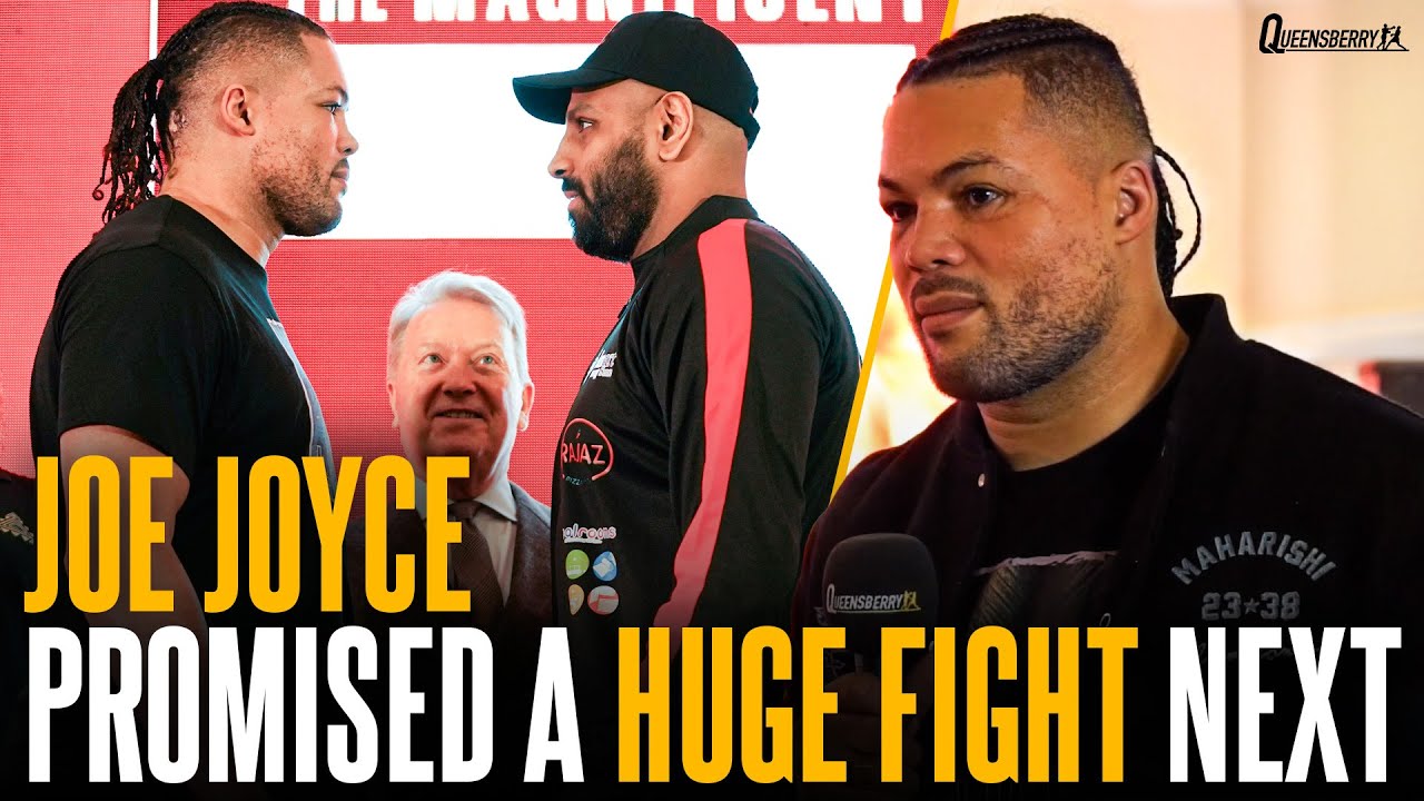 Frank Warren tells Joe Joyce he will receive BIG FIGHT on the world stage if he knocks out Kash Ali