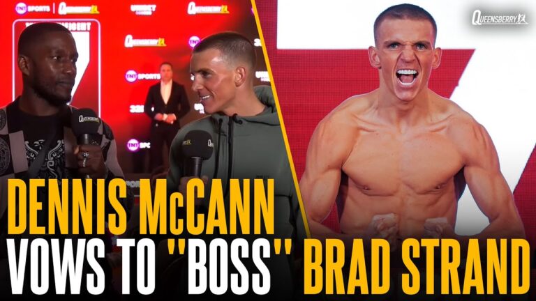 “You know who your boss is!” Dennis McCann promises Brad Strand demolition job after one FINAL jibe