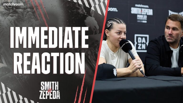 Sandy Ryan & Eddie Hearn Post-Fight Presser After Win Vs Terri Harper