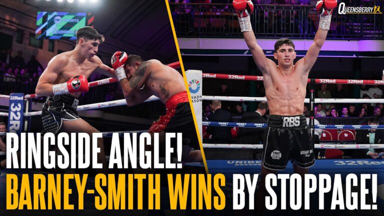 Royston Barney-Smith vs Jose Manuel Perez | Unseen angle
