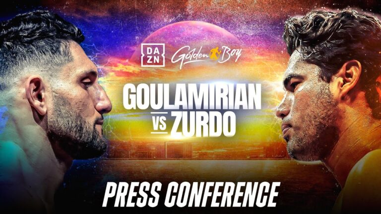 ARSEN GOULAMIRIAN VS. GILBERTO “ZURDO” RAMIREZ PRESS CONFERENCE LIVESTREAM