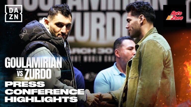 PRESS CONFERENCE HIGHLIGHTS | Arsen Goulamirian vs. Gilberto “Zurdo” Ramirez