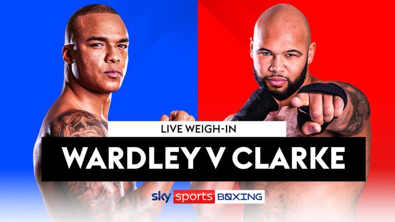 FABIO WARDLEY VS FRAZER CLARKE! ⚖️ | Live Weigh-In