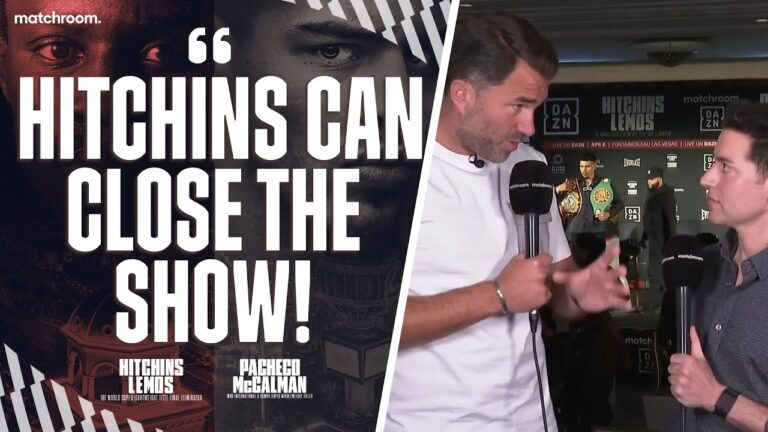 â€œRichardson Hitchins Is A Star Of American Boxingâ€ – Eddie Hearn Previews Las Vegas Fight Week
