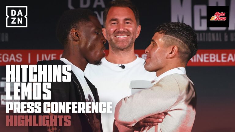 PRESS CONFERENCE HIGHLIGHTS | Hitchins vs. Lemos