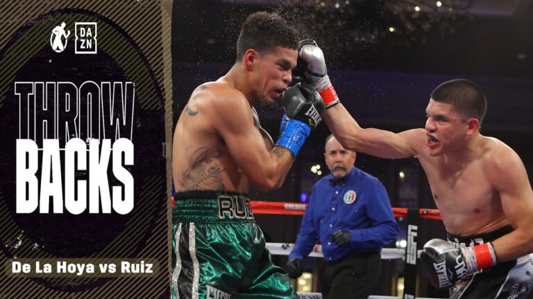Throwback | Diego De La Hoya vs Erik Ruiz! Diego's 5 Punch Combos Didn't Phase Ruiz! ((FULL FIGHT))