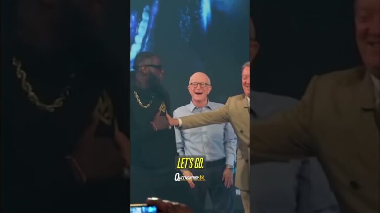 When Wilder came to town, the Gypsy King put his power to an early test 😂#FuryUsyk