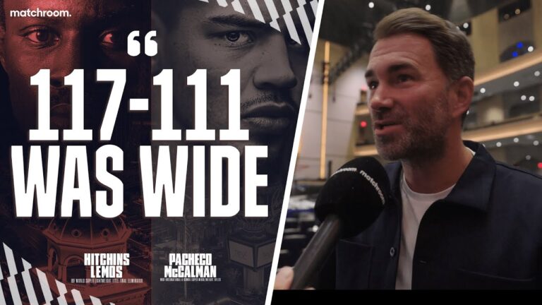 'Matias-Paro Winner Next For Richardson Hitchins' – Eddie Hearn In Las Vegas