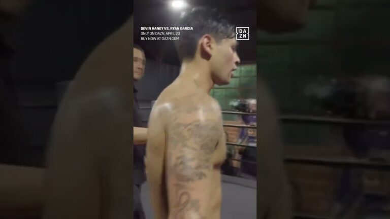 Ryan Garcia Thinks Devin Haney's Workouts Are Soft