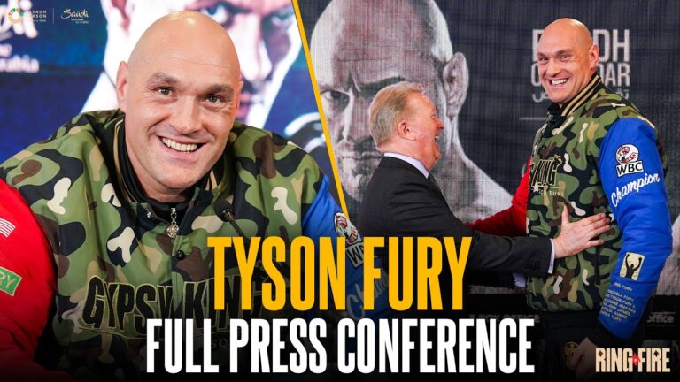 “Don't say Oleksandr Usyk is S*** when I beat him!” Tyson Fury full press conference & Frank Warren
